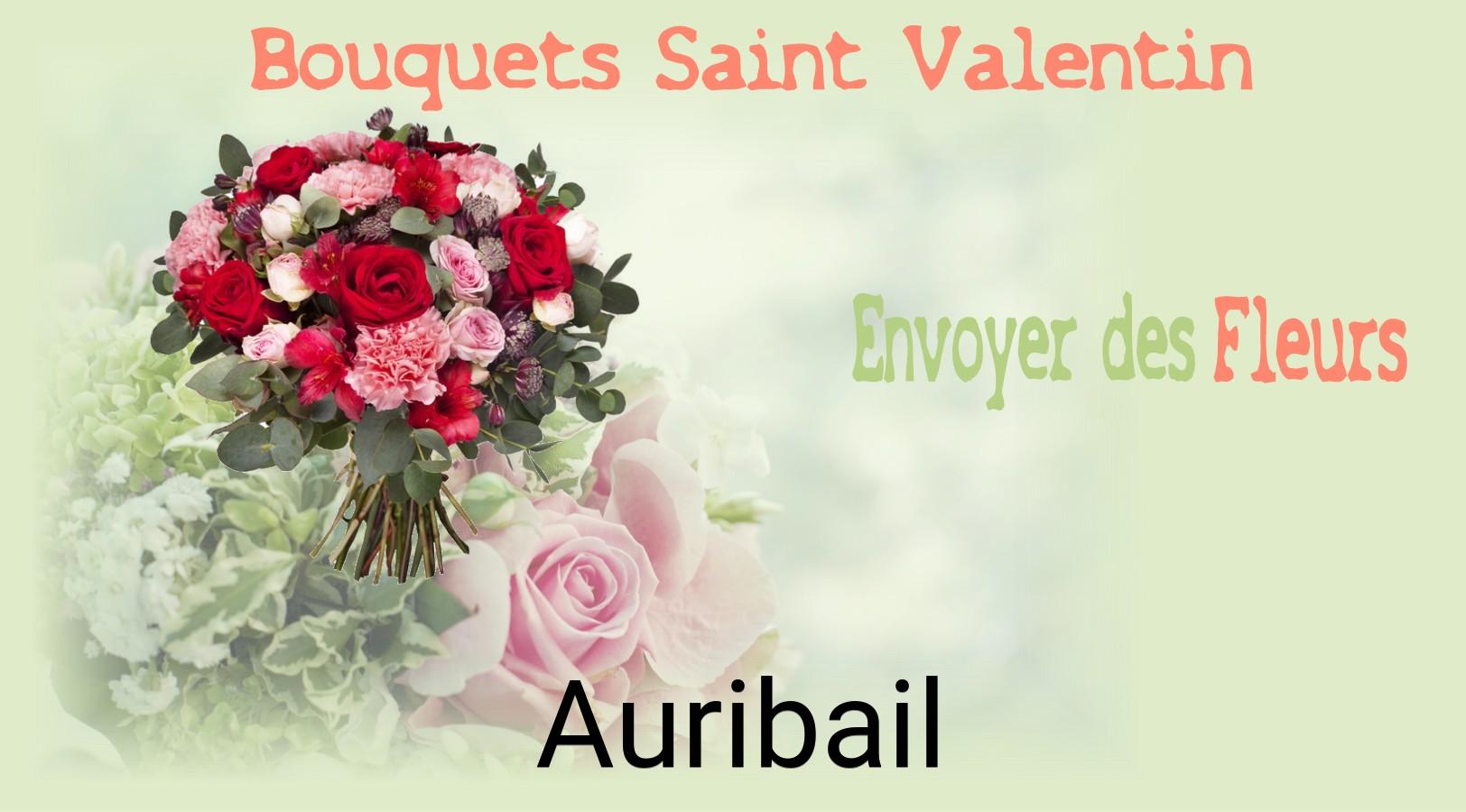 Roses de Saint-Valentin livrées à Auribail