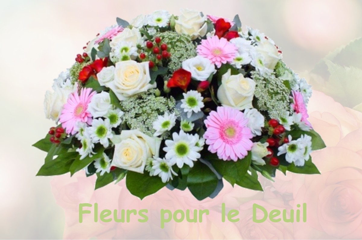 fleurs deuil AURIBAIL